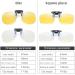 Blue Light Blocking Clip-On Glasses | Anti-Reflective & Stylish | Reduce Eye Strain & Tiredness - Buy Online on GoSupps.com