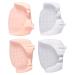 Milisten 2 Pairs Toe Separator Hammer Toes Support Crest Pad Cushions Toe Straightener Corrector for Hallux Valgus and Plantar Fasciitis