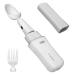GYENNO Parkinson Spoon for hand tremo, 3.9 x 1 x 1.2 inches, White