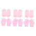 FOMIYES 6 Pairs Foot Mask Mositurizing Mitten Wicking Sock Cotton Gloves Socks for Woman Lotion Socks Overnight Mittens Kids Moisturizing Gloves Gel Socks Hand Gloves Miss Dry Hands