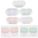 Solustrie Portable Silicone Contact Lens Case | Travel-Friendly Eye Care Storage | Stylish & Convenient | Ideal for Lenses & Accessories - Buy Online on GoSupps.com
