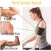 Sauna Sweat Arm Trimmer Bands arm Sweat Bands for Women Weight Loss Arm Shaper Wraps for Workout arm Bands for Flabby arm Black - Buy Online on GoSupps.com