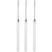 Makeup Spatula Stainless Steel Easy Clean 3 Pieces Nail Gel Spatula for Color Mixing for Nail Art - Buy Online on GoSupps.com
