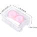 JECOMPRIS Mini Contact Lens Container - Portable Case for Colored Eye Lenses Travel Storage Box 8x5cm - Buy Online on GoSupps.com