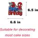 Spider Cake Topper 3th for Boys Girls Spiderman Cake Toppers 3rd Spiderman Cake Decorations 3th for Kids Birthday Party Supplies - Buy Online on GoSupps.com