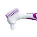 Premium Hygiene Denture Cleaning Brush Set - Multi-Layered Bristles & Ergonomic Handle - Pack of 2 - Buy Online on GoSupps.com
