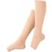 SH-RUIDU Waden Compression Socks 20-30 mmHg | Elastic Open Toe Calf Stockings for Pain Relief | Best Support for Shin & Calf Pain | Stockings in Meat Color - Buy Online on GoSupps.com