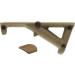Buy Weapon Grip Long Angled Fore Grip for Weaver Rails (20-23mm) - FDE | International Shipping Available - Buy Online on GoSupps.com
