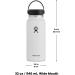 Hydro Flask Wide Mouth 32 Oz Bottle with Flex Cap - Black - Buy Online on GoSupps.com