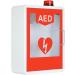 Qianmei AED Cabinet - Wall-Mounted Defibrillator Storage for Home Office & Hospital | Durable 1.2mm Steel with Transparent Window - Buy Online on GoSupps.com