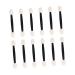 Mipcase 24pcs Eyeshadow Eyeliner Sponge Brush Eye Shadow Applicator Eye Shadow Brush Disposable Miss Set