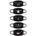 UMFun 10PCS Cotton Anime Face Covers - Protective Fabric Cute Kawaii Face Cover & Reusable Mouth Cover