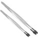 Minkissy 6 STK Stainless Steel Stamp Clip Brow Tool & Tweezers for Handicrafts - Jewelry Production Aid (15.20x1.00cm Set of 3) - Buy Online on GoSupps.com