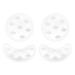 Navaris 4x Reusable Gel Eye Pads - Cooling & Heating Eye Patches for Dark Circles - Stylish Cloud Design - Buy Online on GoSupps.com