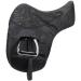 LeMieux ProKit Ride On Dressage Saddle Cover - Black with Silicone Grip Seat - Waterproof Polyester Outer & Fleece Lining - One Size - Buy Online on GoSupps.com