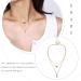 Edary Boho Moon Heart Pendant Necklace - Gold Jewelry Accessories for Women | International Shipping - Buy Online on GoSupps.com