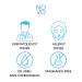 NOVO Tinted Moisturizer SPF 46 - 2.0 fl oz | Primer + Face Sunscreen | Glow-Boosting Formula with Hyaluronic Acid & Niacinamide | Lightweight & Oil-Free - Buy Online on GoSupps.com