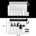 Travel Essentials: 8-Piece Travel Size Toiletries Set & Bottles for Flying - Organize Shampoo Lotion Face Cream & More - Buy Online on GoSupps.com
