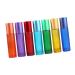 LEUYA 7Pcs al Oil Roller Bottles 10ml Frosted Glass Roll On Bottles 7 Color Refillable Perfume Empty Bottles with Steel Roller Balls for Home Travel Use