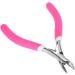 Stainless Steel Nail Art Cuticle Nipper Dead Skin Remover Clipper - Rose Red - Buy Online on GoSupps.com
