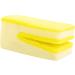 Fovolat Dish Sponges - U-Shaped Dish Scrubber Scouring Pad Non-Scratch Dish Wash Sponge Reusable Scrubbing Sponge for Kitchen Sink Bathroom Toilet Yellow - Buy Online on GoSupps.com