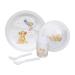Disney service for babies and toddlers 5 pieces - Learning to eat with Simba the little lion