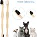 Eco-Friendly Dog Toothbrushes with Faecal Bag Holder - Biodegradable Double-Sided Pet Toothbrushes for Dogs & Cats - Small & Large Head - 1 Pack - Buy Online on GoSupps.com