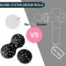 2x Massage Ball Set | Peanut Duo Massage Balls for Myofascial Release & Deep Tissue Massage | Relieve Stress & Relax Muscles - Buy Online on GoSupps.com