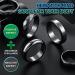 Genuine Hematite Rings Set - 24 Pieces Non-Magnetic Black Stone Rings for Negative Energy - Sizes 6-13 | Teen Girl Cool Jewelry - Buy Online on GoSupps.com