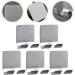 Cabilock 10-Piece Multifunctional Hook Wall Clothes Stand & Razor Holder | Heavy-Duty Aluminum Alloy No Trace Sticky Hooks for Clothes Rack - Buy Online on GoSupps.com