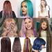 600 Strands Pink Hair Tinsel Extensions Kit for Women & Girls - Sparkling & Heat Resistant Glitter Tinsel Hair - Buy Online on GoSupps.com