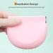Stylish Pink Soft Silicone Retainer Holder | Portable Night Guard Case with Vent Holes | Slim Aligner Box for Travel & Invisalign Compatibility - Buy Online on GoSupps.com