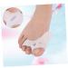 1 Pair Dividers Foot Separator Splint for Bunion Relief | Gel Cushions & Hammer Toe Straighteners - White - Buy Online on GoSupps.com