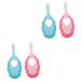 Magiclulu 4 pieces baby toothbrush toothbrush for children toothbrush for sensitive gums infant toothbrush travel toothbrush toothbrush for everyday use travel