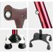 Cane Elderly Walking Stick Anti-Slip Multi-Function Telessquat Four Feet Stable Walking Stick - Buy Online on GoSupps.com