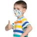 50PCS Kids Face Shield Cute Cartoon 4 Layers Breathable Elasticity Earloop Face Bandanas Childrens Outdoor School Multi One Size - Buy Online on GoSupps.com
