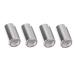 BESTYASH 4rouleaux Coloration Pour Cheveux De M ches Argent es Outil De Permanente Outil De Coiffure Aluminium Pour Ongles