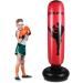 Kids Free Standing Bounce Back Punching Bag for Karate & Taekwondo - Red - Buy Online on GoSupps.com