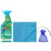 Flash Sparkling Home Wipe&Done Antibacterial Multi-Surface Cleaner Spray 800ml Apple Blossom Scent + for You: 1x Cleaning Wipe & Organza Small Bag
