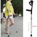 GHFTCCF Adjustable Crutches for Adults Folding Forearm Crutches (Open Cuffs) Lightweight Aluminum Crutches for Height 140-190cm (Color : 1Unit) Anniversary - Buy Online on GoSupps.com