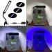 VARMHUS 7W RGB Fish Tank Clip-on LED Light with Timer and Dimmer - Aquarium Plant Lighting Clamp for Freshwater and Saltwater Tanks - Buy Online on GoSupps.com