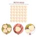 Ibasenice 200 Stk Log Color Peach Cherz Love Spacer Beads - DIY Wooden Heart Jewelry Making Accessories - Buy Online on GoSupps.com