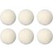 Wool Laundry Balls - 6 Pcs High Density Drying Balls to Reduce Static & Remove Odors | Eco-Friendly Laundry Solution - Buy Online on GoSupps.com