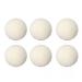 Wool Dryer Balls Drying Balls for Laundry Reusable As Inherent Fabric Softener Reduces Static and Wrinkles Wool Balls for Dryer Replaces Dryer Sheets(Pack of 6) (3cm/1.2in)