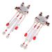 GARVALON 1 Pair Fox Tassel Clip Women Tassel Hair Clip Animal Hair Clip Tassel Drop Barrette Chinese Hair Accessories Chinese Tassel Hairpin Alligator Hair Clips Dangle Tassel Hair Clip