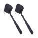 VINTORKY 2pcs Dry Hair Cap Salon-use Hats Cap Exquisite Hats Practical Hats Heating Cap 190t Black