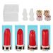 DIY Lipstick Kit - 12.1MM Silicone Balm Tool Set for Homemade Lip Circles | Perfect for Crafting & International Shipping - Buy Online on GoSupps.com