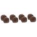 Fomiyes 8 Stk Wenwan handle Home Decorations Peacher Decoration Fake Peach Core Peach Core Figure Housing Center Decor Vietnam Esischen Agarholz Handtiels desk
