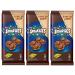 CAIYA Pack of 3 Nestle Smarties milk chocolate tablets with Mini Smarties 90g 3 packs