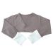 EDENSWEAR Zinc-Filled Rayon Eczema Face Anti-scratch Sleeve Cover Vest (12Months grays) Grays 12 Months